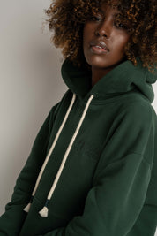 DARK GREEN HOODIE - MOHELI