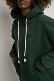 DARK GREEN HOODIE - MOHELI
