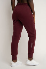 Burgundy jogger pants - BEGERA