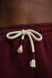 Burgundy jogger pants - BEGERA