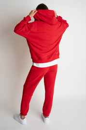 REGULAR FIT RED SWEATPANTS - MILOS