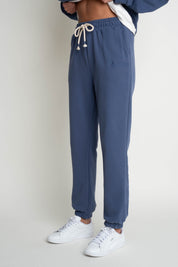 REGULAR FIT NAVY BLUE SWEATPANTS - MILOS