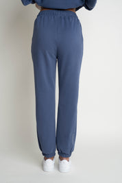 REGULAR FIT NAVY BLUE SWEATPANTS - MILOS