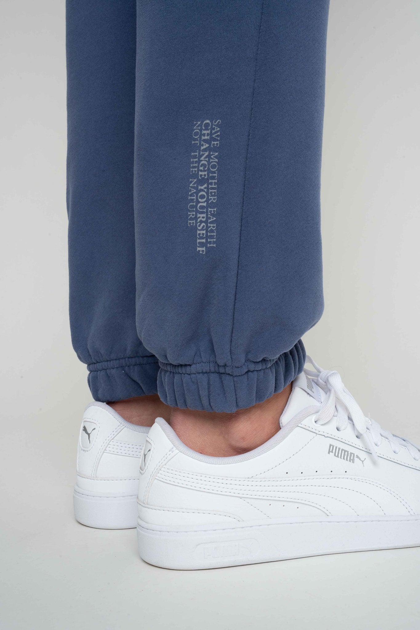 REGULAR FIT NAVY BLUE SWEATPANTS - MILOS