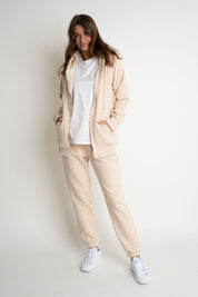 REGULAR FIT LIGHT BEIGE SWEATPANTS - MILOS