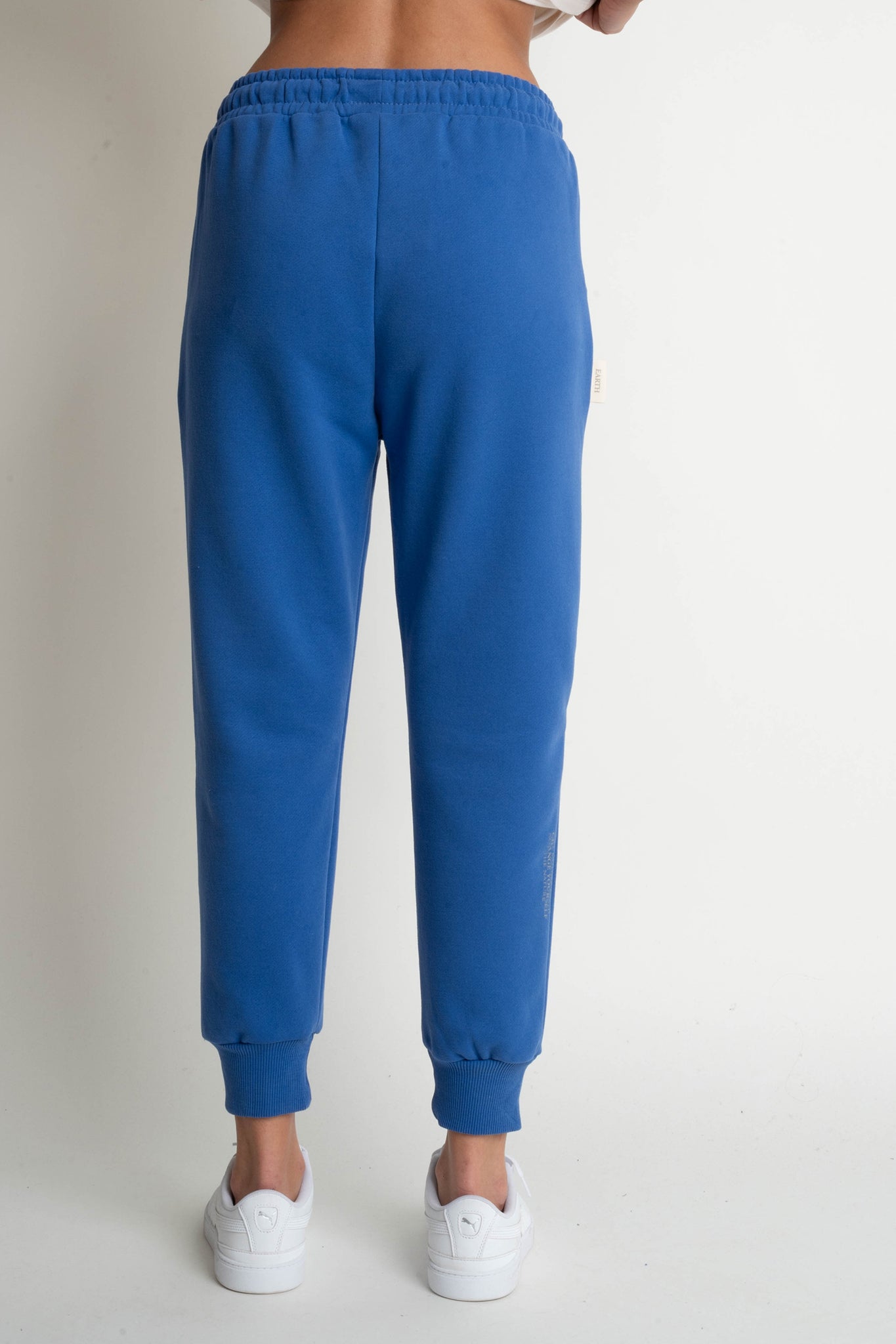 JOGGER TROUSERS, CORNFLOWER BLUE - BEGERA