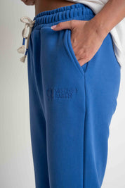 JOGGER TROUSERS, CORNFLOWER BLUE - BEGERA