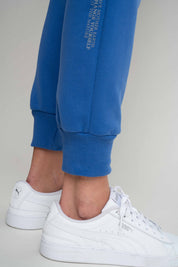JOGGER TROUSERS, CORNFLOWER BLUE - BEGERA
