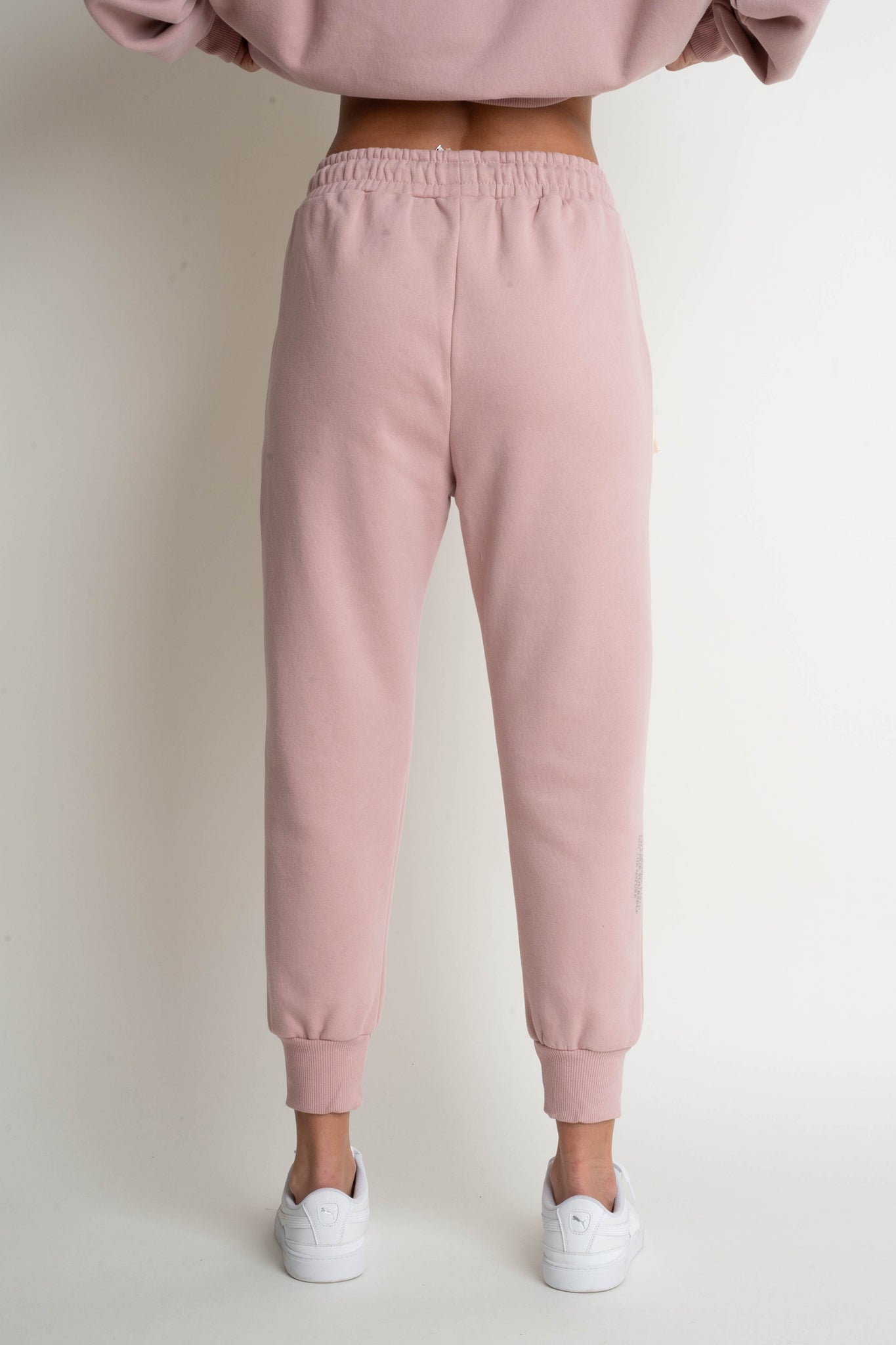 LIGHT PINK JOGGER TROUSERS - BEGERA