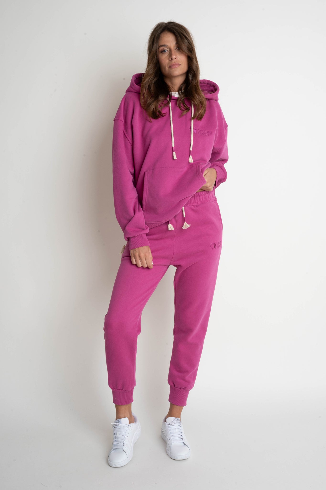 PINK JOGGER TROUSERS - BEGERA