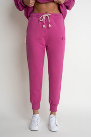PINK JOGGER TROUSERS - BEGERA