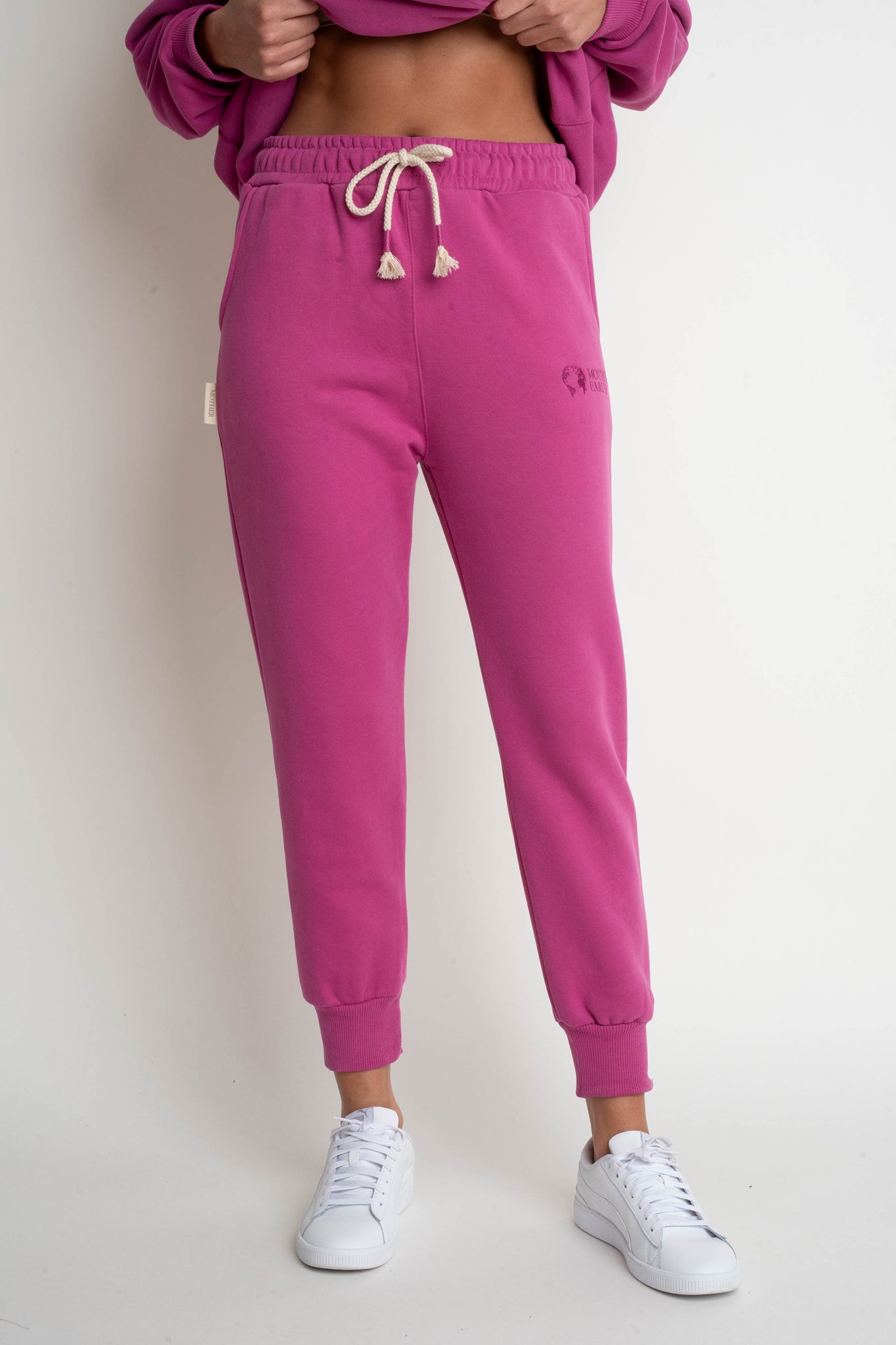PINK JOGGER TROUSERS - BEGERA