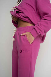 PINK JOGGER TROUSERS - BEGERA