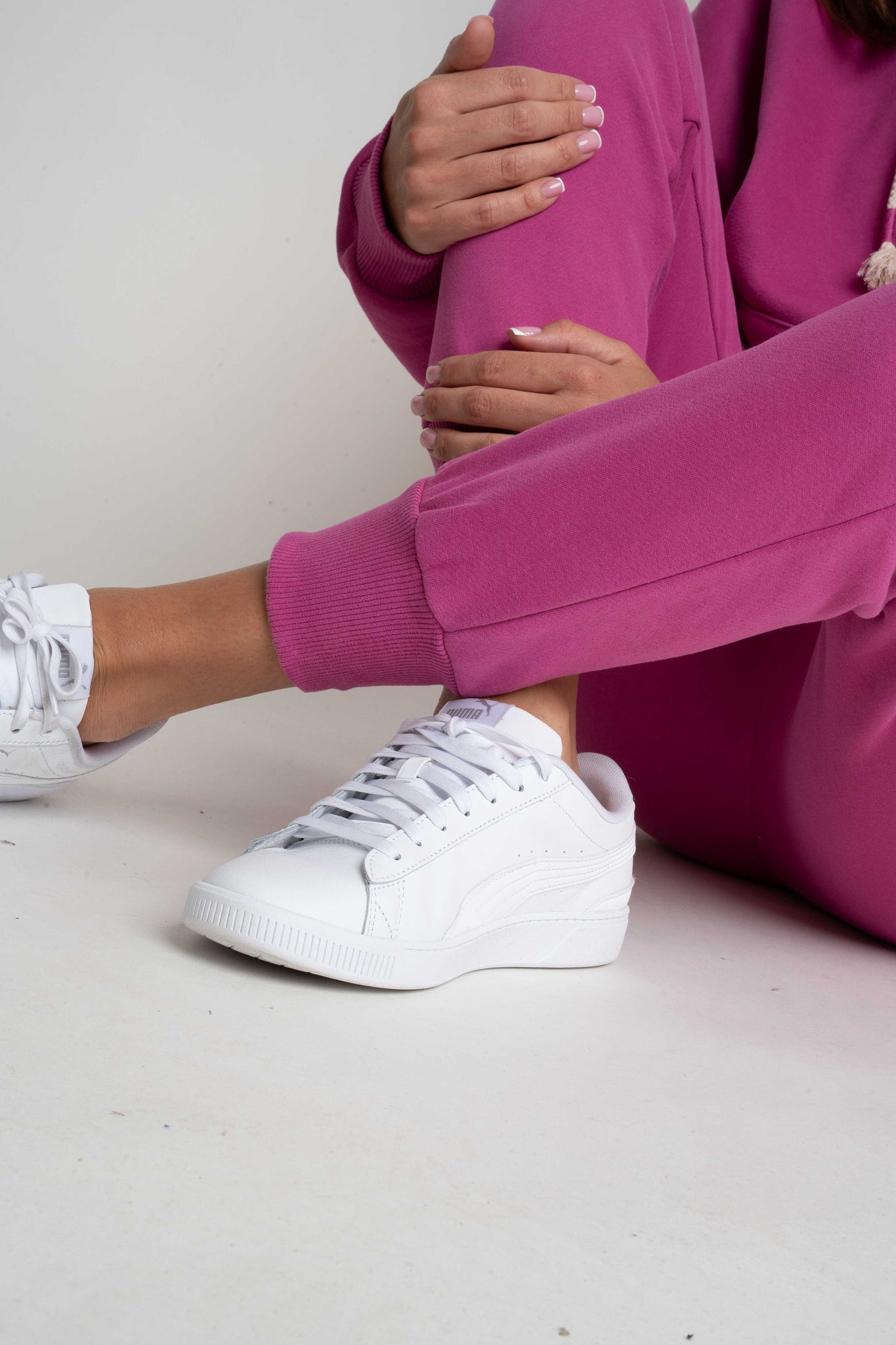 PINK JOGGER TROUSERS - BEGERA