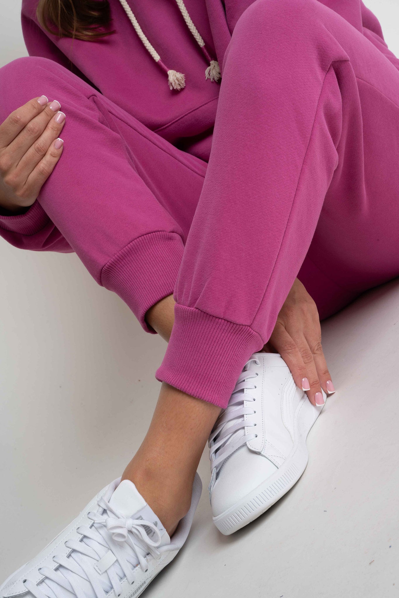 PINK JOGGER TROUSERS - BEGERA