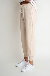 LIGHT BEIGE JOGGER TROUSERS - BEGERA