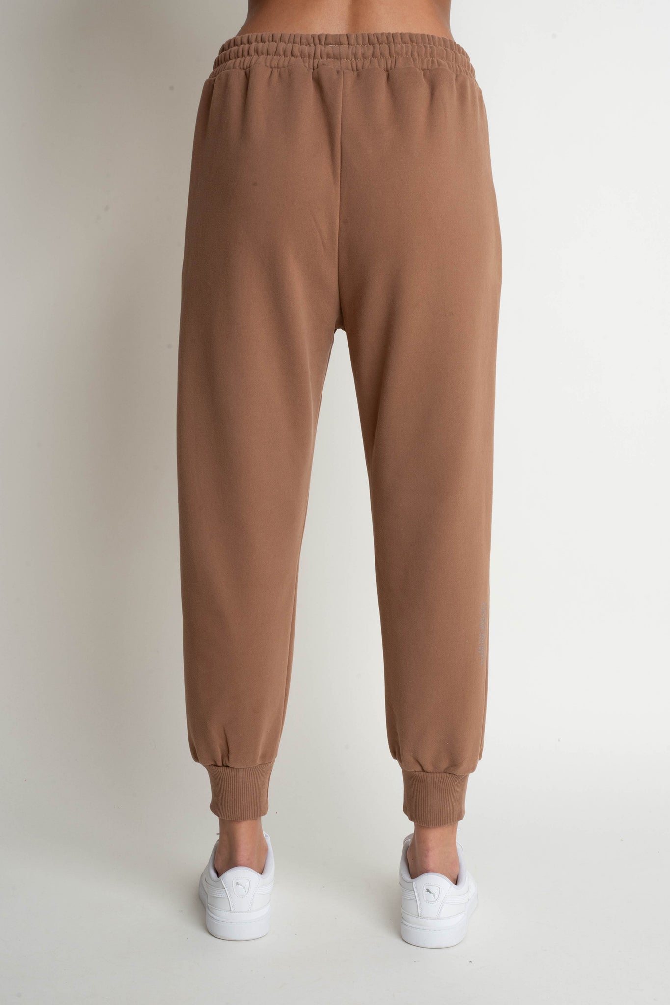 BROWN JOGGER TROUSERS - BEGERA