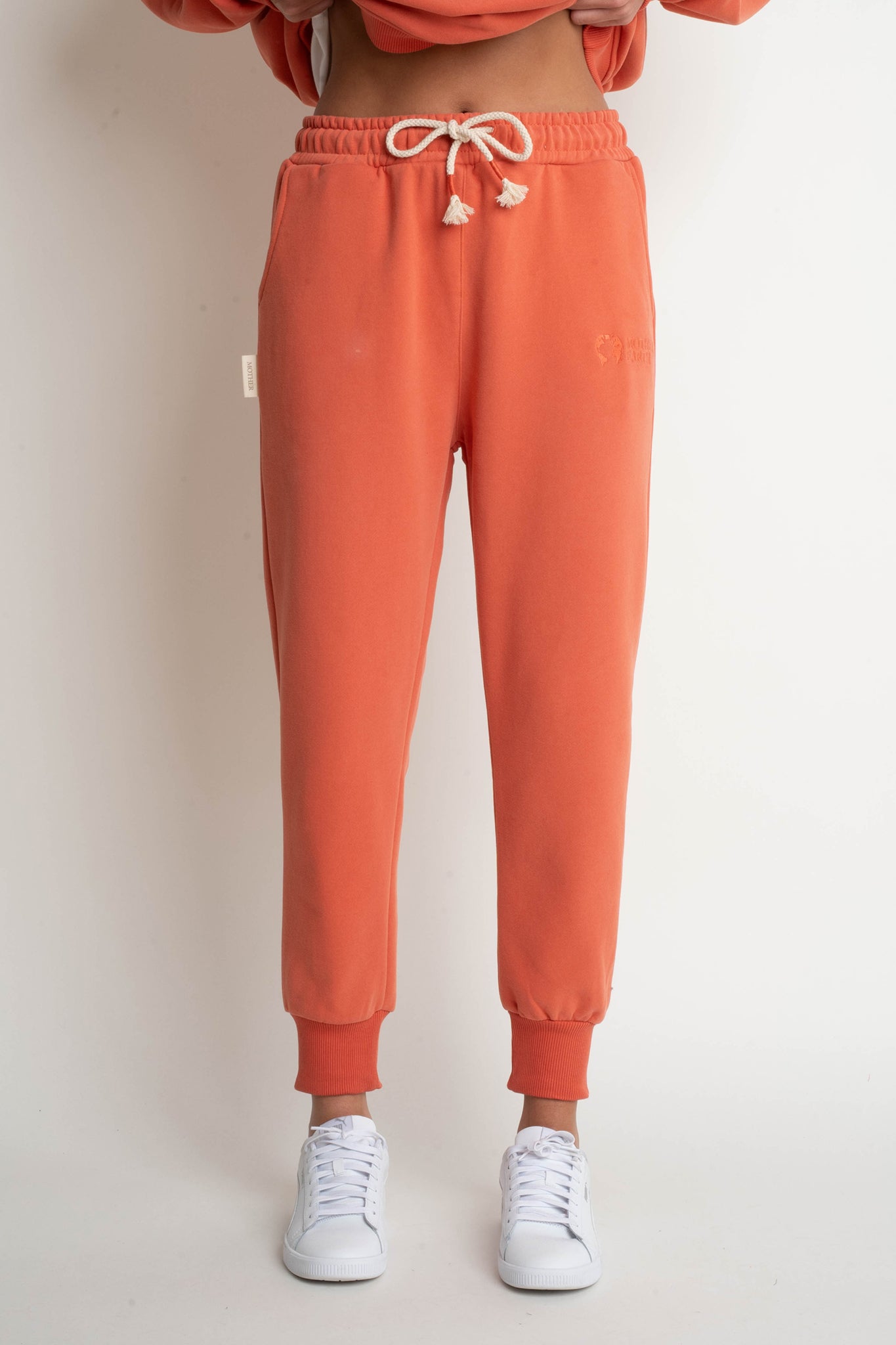 ORANGE JOGGER TROUSERS - BEGERA