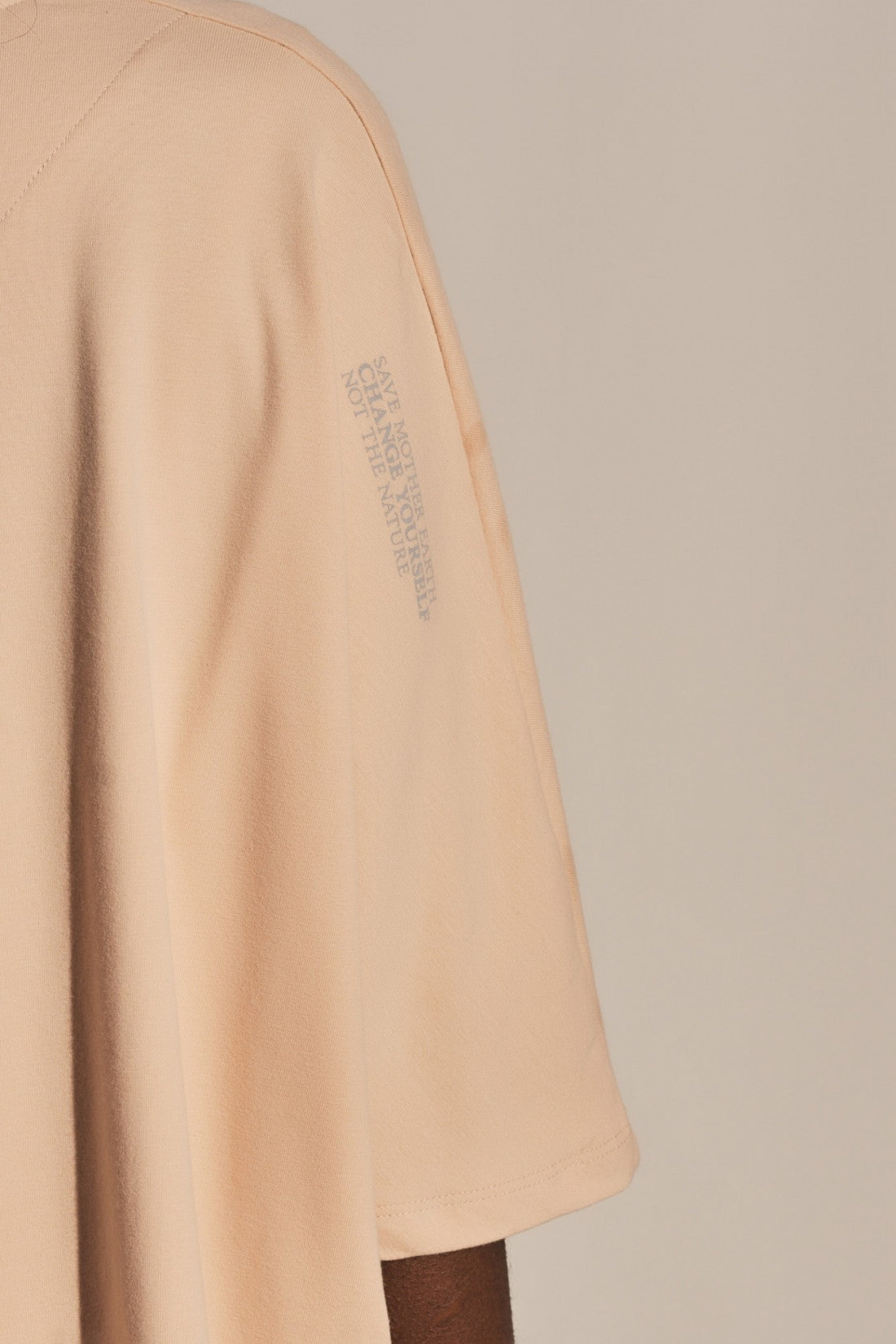 OVERSIZE T-SHIRT BEIGE - KEELING
