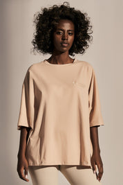 OVERSIZE T-SHIRT BEIGE - KEELING