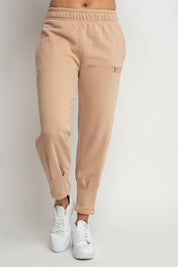 BROWN TAPERED SWEATPANTS - ANACAPA