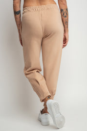 BROWN TAPERED SWEATPANTS - ANACAPA