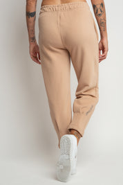 BROWN TAPERED SWEATPANTS - ANACAPA