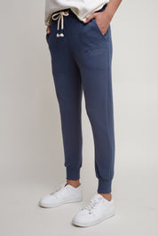 NAVY JOGGER TROUSERS - BEGERA