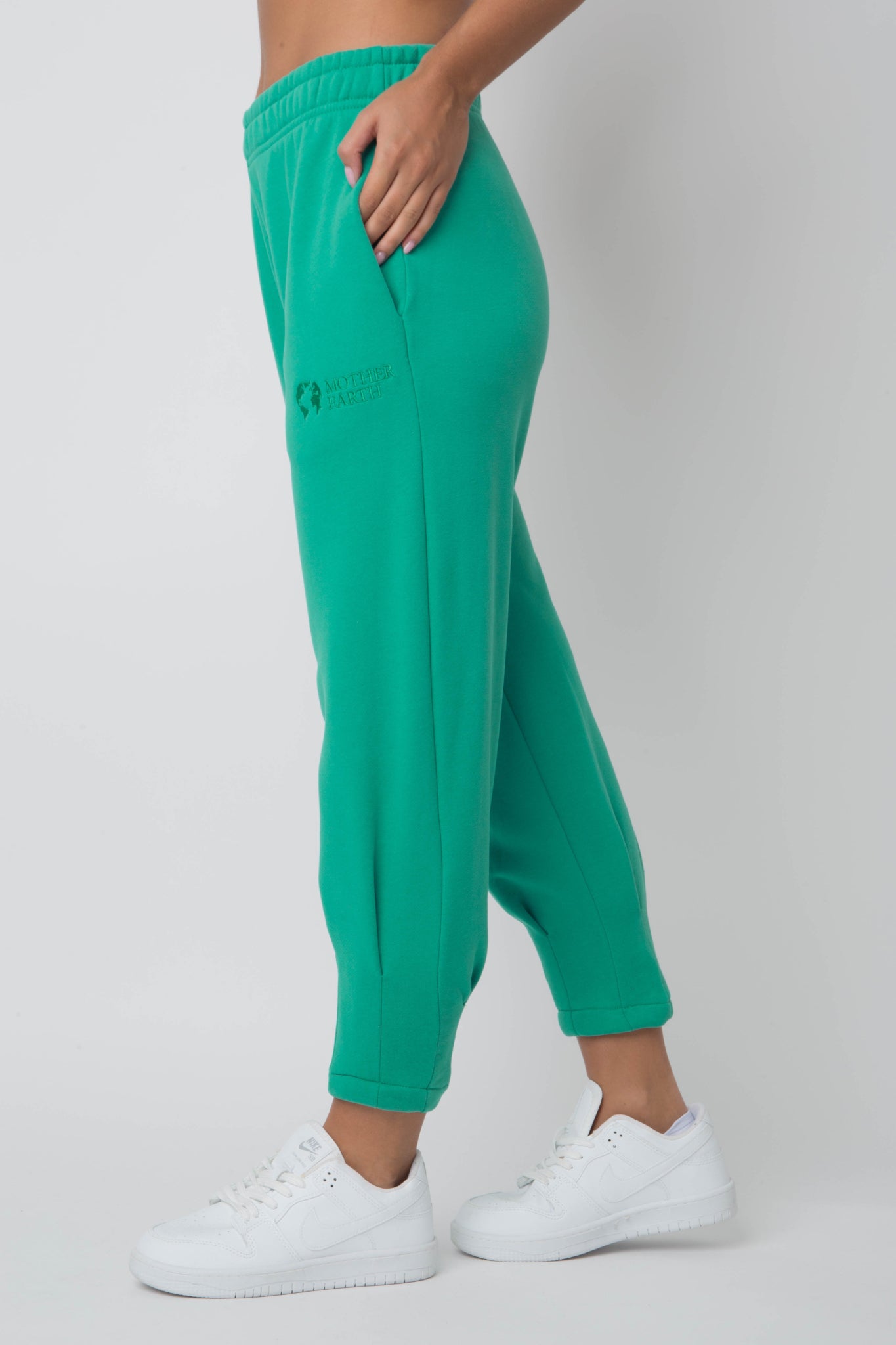 TAPERED LEGS TRACKSUITS GREEN - ANACAPA
