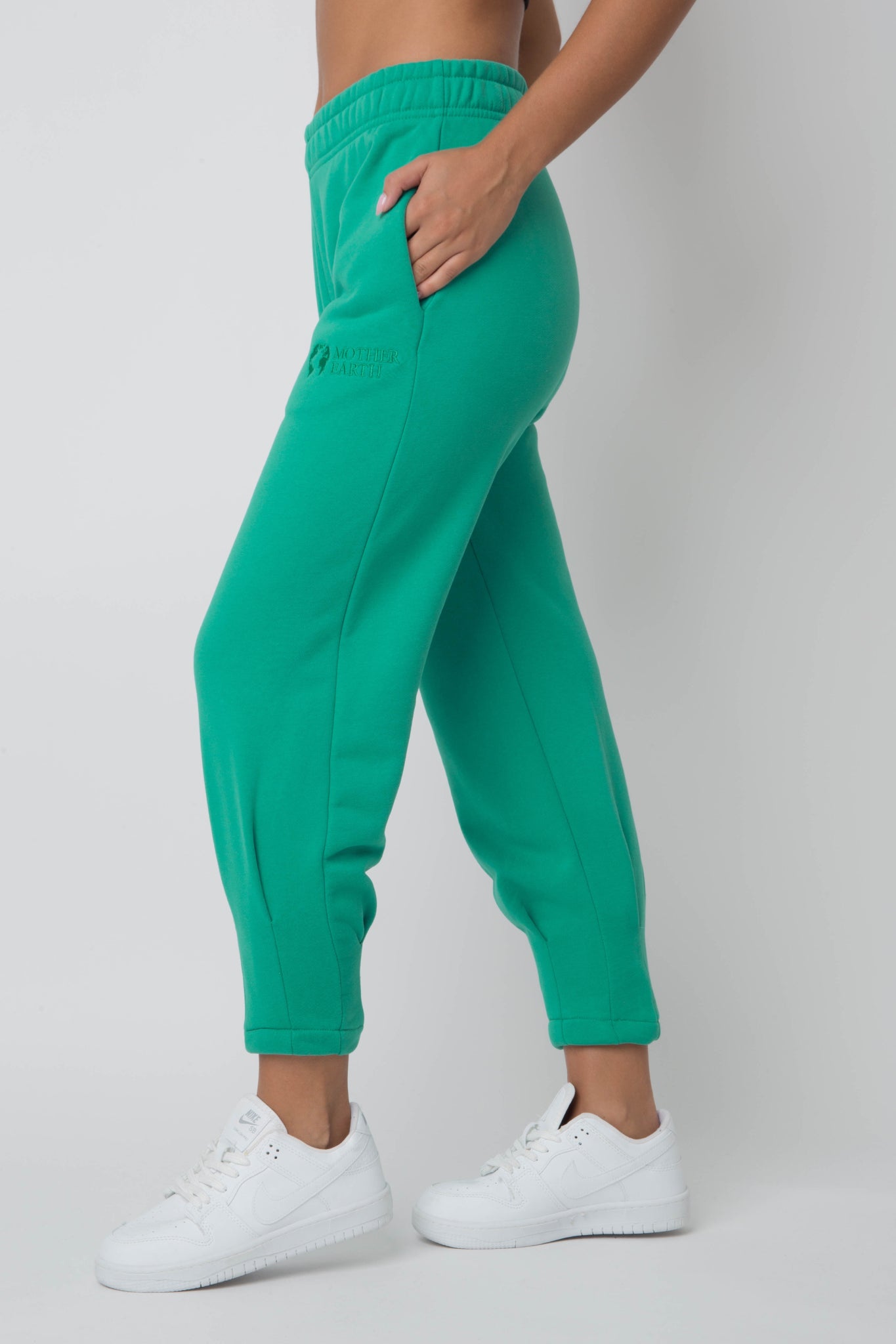 TAPERED LEGS TRACKSUITS GREEN - ANACAPA