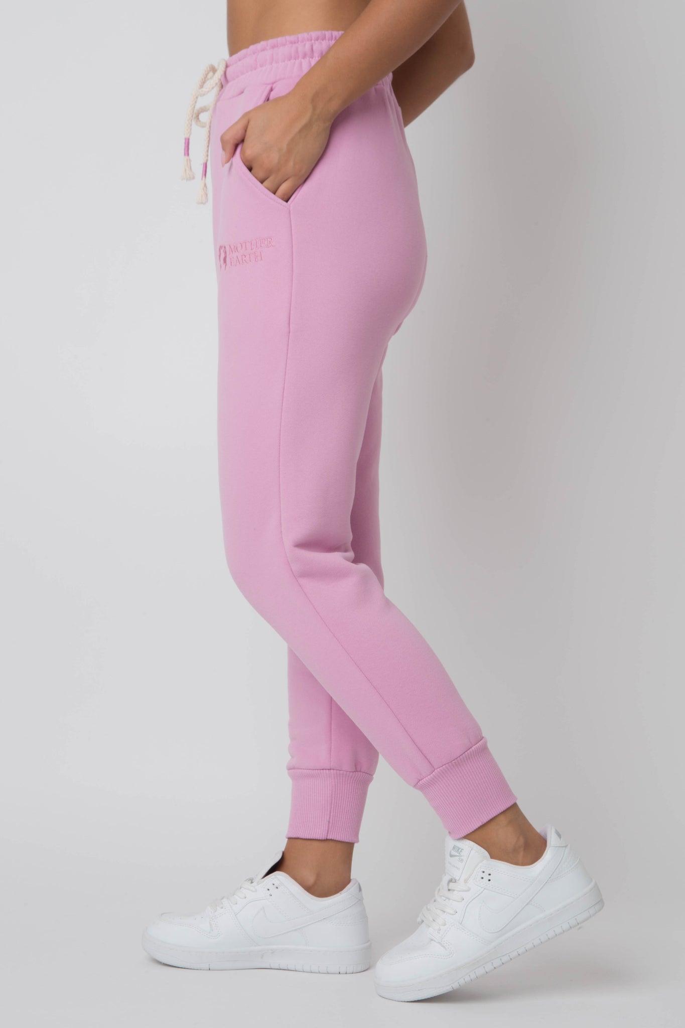 CANDY PINK JOGGER TROUSERS - BEGERA