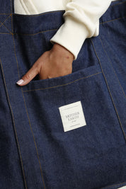 JEANS SHOPPER BAG NAVY BLUE - LIDO