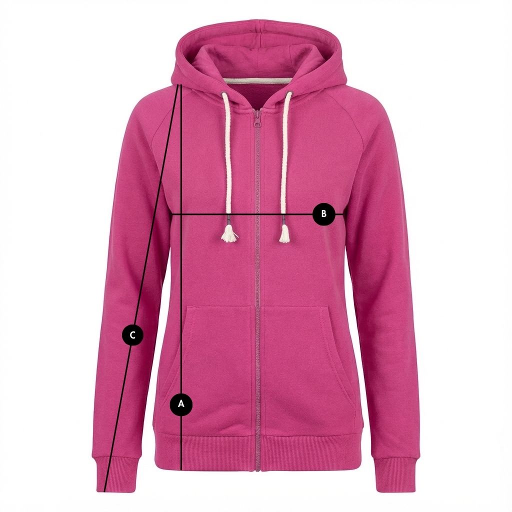 PINK ZIP-UP HOODIE - ZANZIBAR packshot