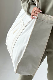 NAVY BLUE SHOPPER BAG - LIDO