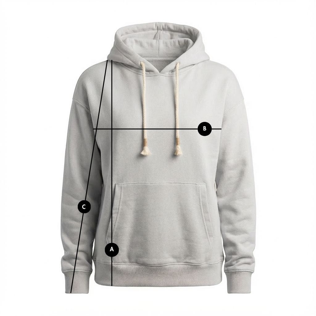 LIGHT GREY MELANGE HOODIE - MOHELI packshot