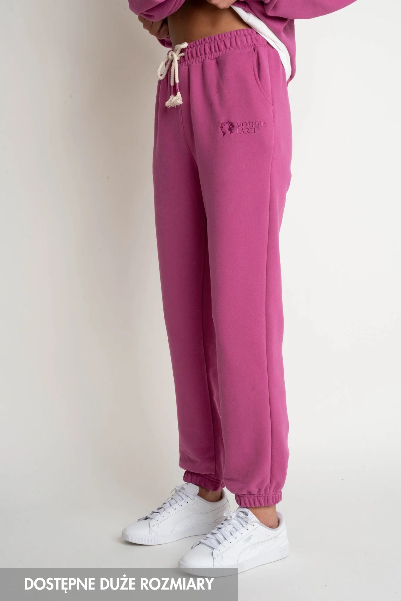 SPODNIE DRESOWE REGULAR FIT 2nd DROP RÓŻOWE - MILOS