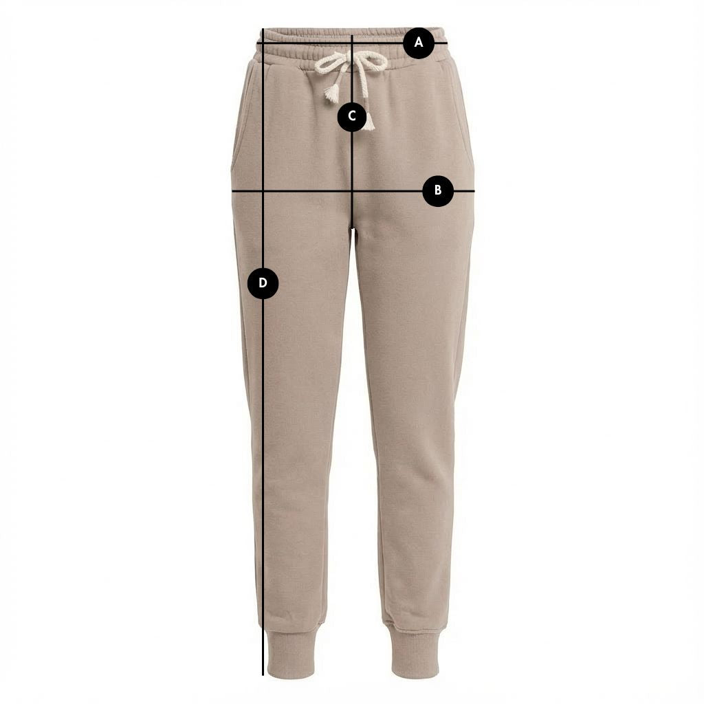 SPODNIE DRESOWE TYPU JOGGER 2nd DROP BEŻOWE - BEGERA packshot