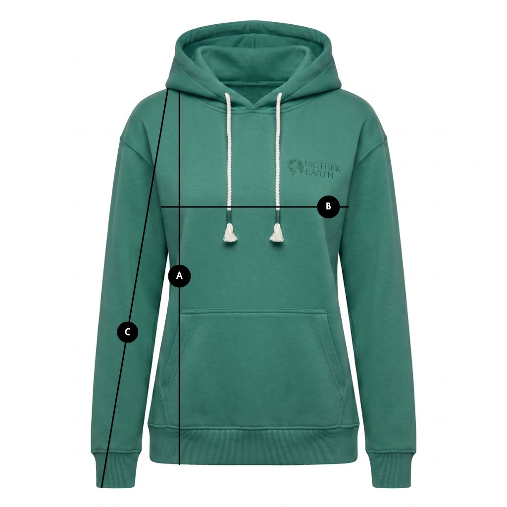BLUZA Z KAPTUREM ZIELONA - MOHELI packshot