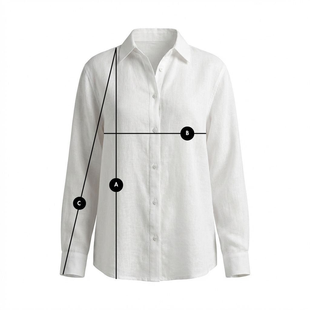 WOMEN'S WHITE MODAL SHIRT - HARPIA packshot