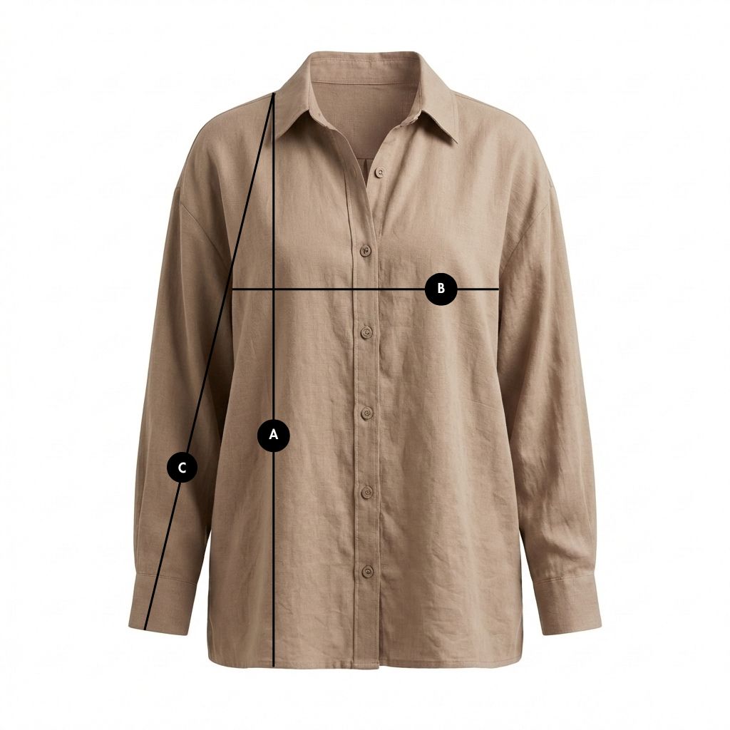 WOMEN'S OVERSIZED MODAL SHIRT BEIGE - MEDEA packshot