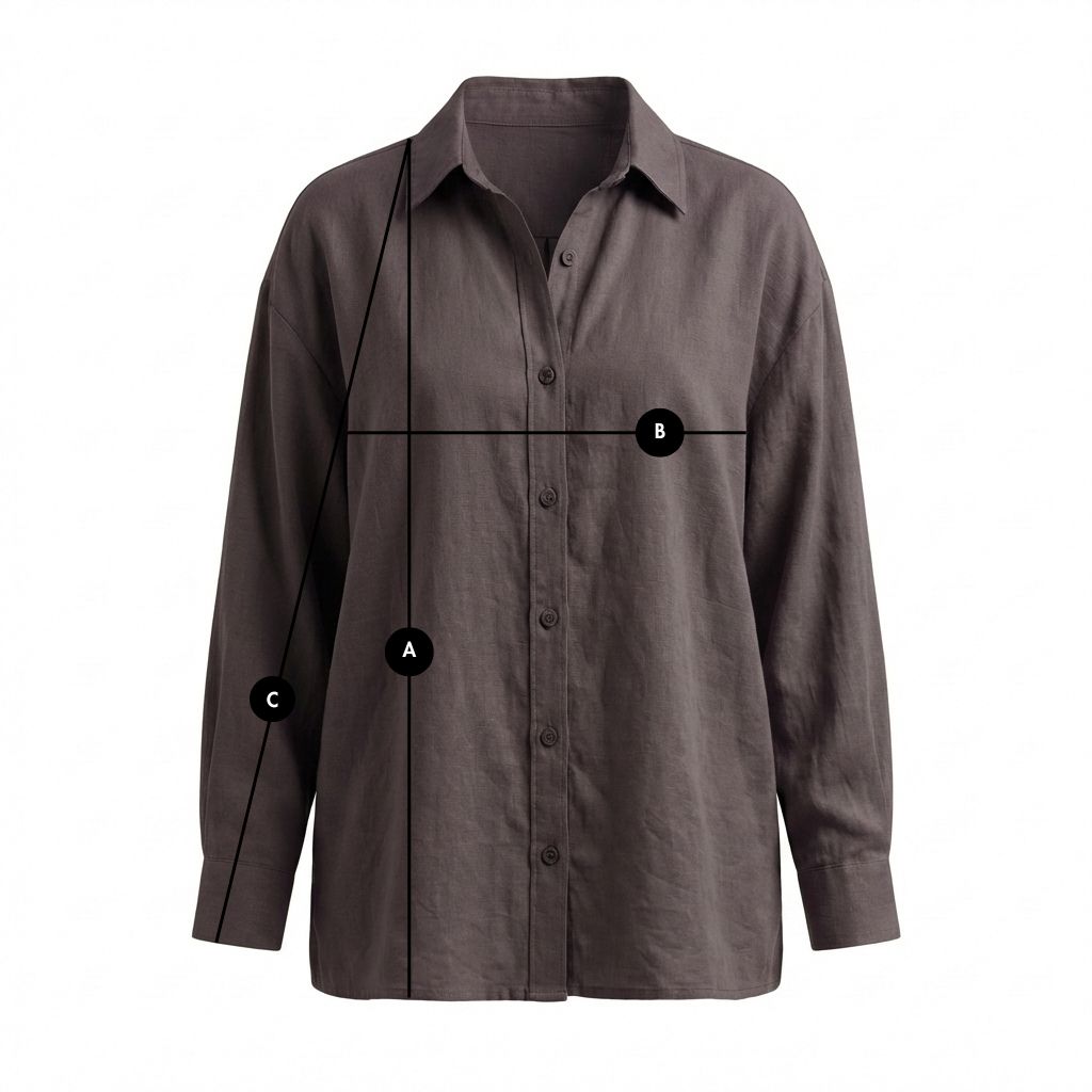 DAMSKA KOSZULA OVERSIZE Z MODALU GRAFITOWA - MEDEA packshot