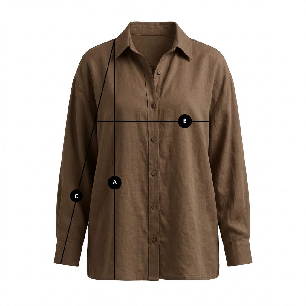 WOMEN'S OVERSIZED MODAL SHIRT KHAKI - MEDEA packshot
