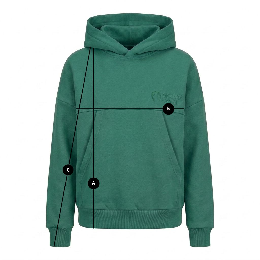 GREEN HOODIE - MURIA packshot