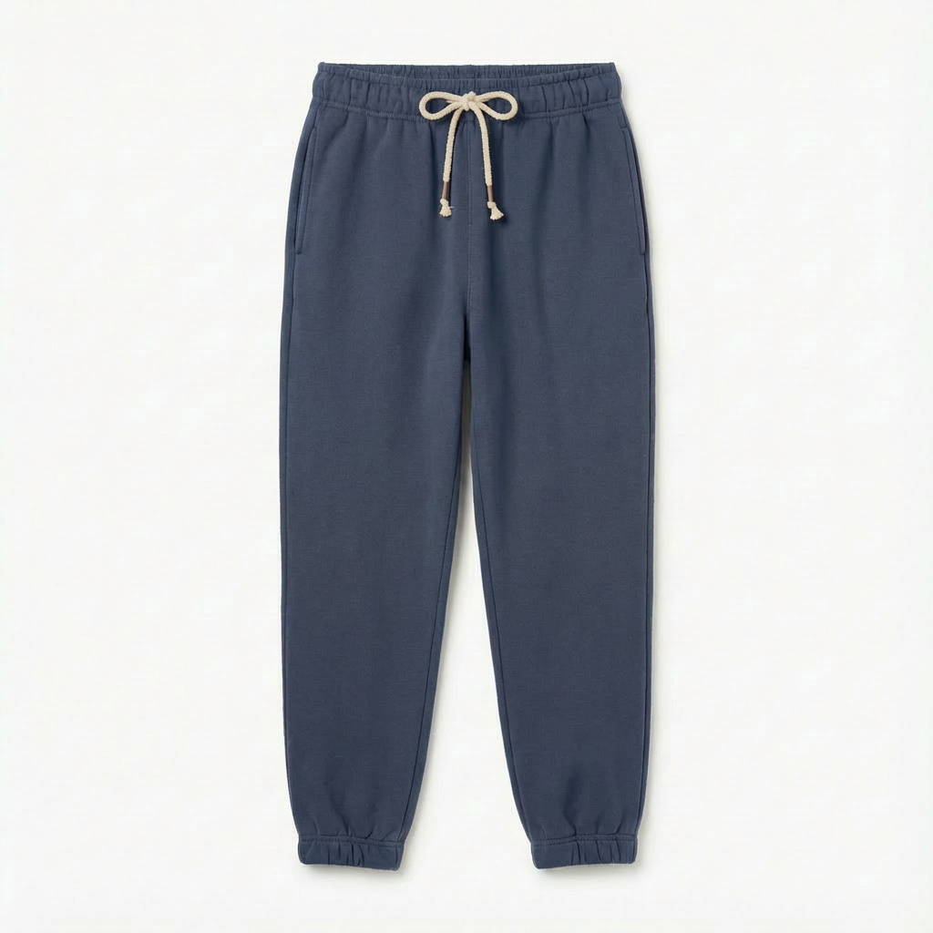 NAVY BLUE BAGGY SWEATPANTS - KARPATOS packshot