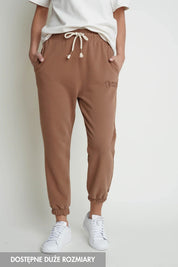 SPODNIE DRESOWE TYPU BAGGY 2nd DROP BRĄZOWE - KARPATOS