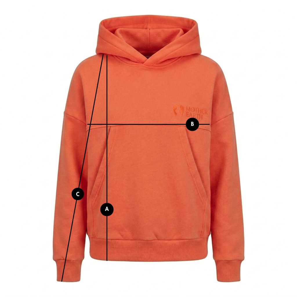 ORANGE HOODIE - MURIA packshot