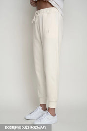 SPODNIE DRESOWE TYPU JOGGER 2nd DROP ECRU- BEGERA