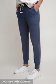 SPODNIE DRESOWE TYPU JOGGER 2nd DROP GRANATOWE - BEGERA