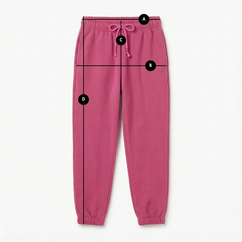 PINK BAGGY SWEATPANTS - KARPATOS packshot