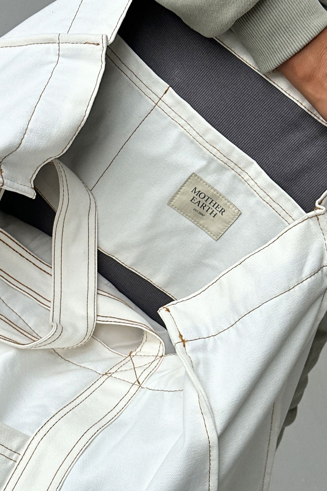 NAVY BLUE SHOPPER BAG - LIDO